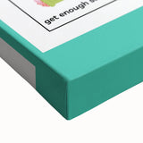 Kids Educational Wall Art - Healthy Habits Learning Chart