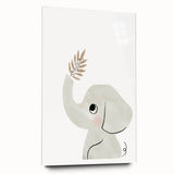 Minimalist Elephant Nursery Wall Art - Baby Room Decor