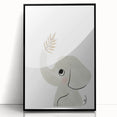 Minimalist Elephant Nursery Wall Art - Baby Room Decor