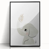 Minimalist Elephant Nursery Wall Art - Baby Room Decor