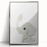 Minimalist Elephant Nursery Wall Art - Baby Room Decor