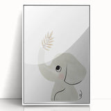 Minimalist Elephant Nursery Wall Art - Baby Room Decor