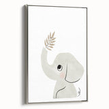 Minimalist Elephant Nursery Wall Art - Baby Room Decor