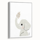Minimalist Elephant Nursery Wall Art - Baby Room Decor