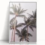 Acrylic print of a modern art deco poster featuring summer-themed motifs in vibrant colors, ideal for nursery wall decor.