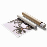 Extra large rolled print featuring a vibrant summer floral design in shades of yellow and green.