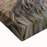 Large art on stretched canvas featuring a black and white landscape painting, ideal for bedroom wall decor.