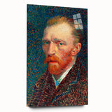 Impressionism Wall Art - Vibrant Self-Portrait (1887) by Vincent van Gogh