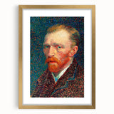 Impressionism Wall Art - Vibrant Self-Portrait (1887) by Vincent van Gogh