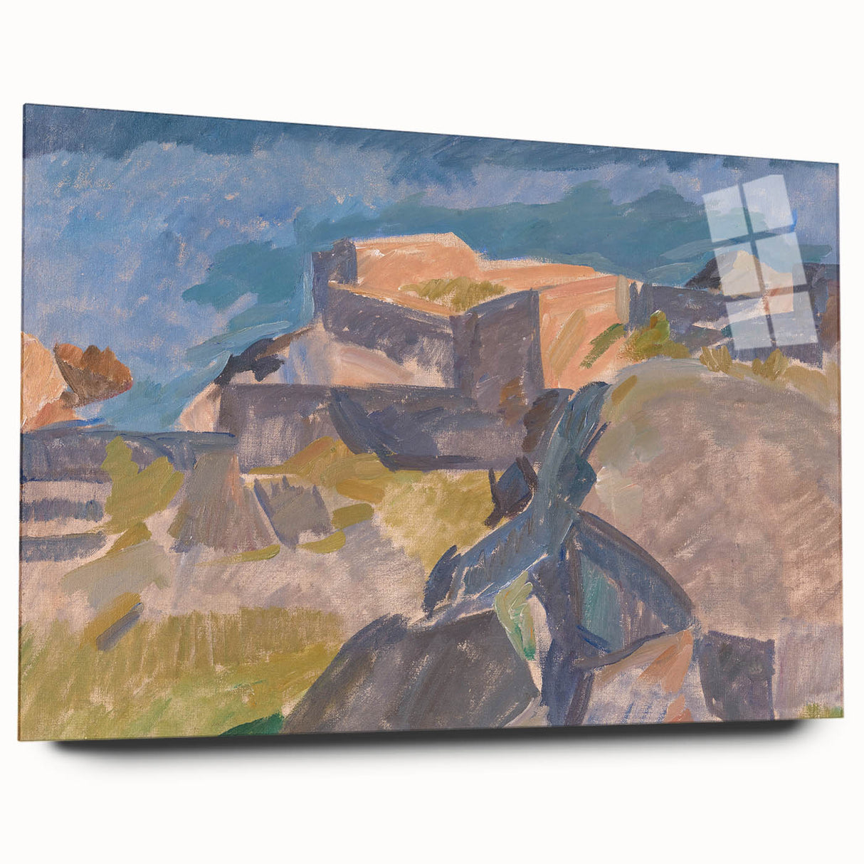 Modern Wall Art – Coastal Abstract Landscape