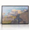 Modern Wall Art – Coastal Abstract Landscape