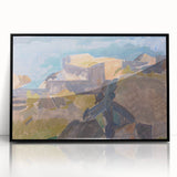 Modern Wall Art – Coastal Abstract Landscape