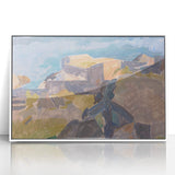 Modern Wall Art – Coastal Abstract Landscape
