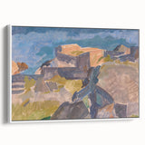 Modern Wall Art – Coastal Abstract Landscape