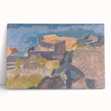 Modern Wall Art – Coastal Abstract Landscape