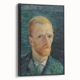 Impressionism Wall Art - Self-Portrait (1887) by Vincent van Gogh