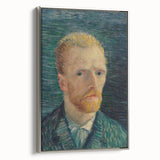 Impressionism Wall Art - Self-Portrait (1887) by Vincent van Gogh