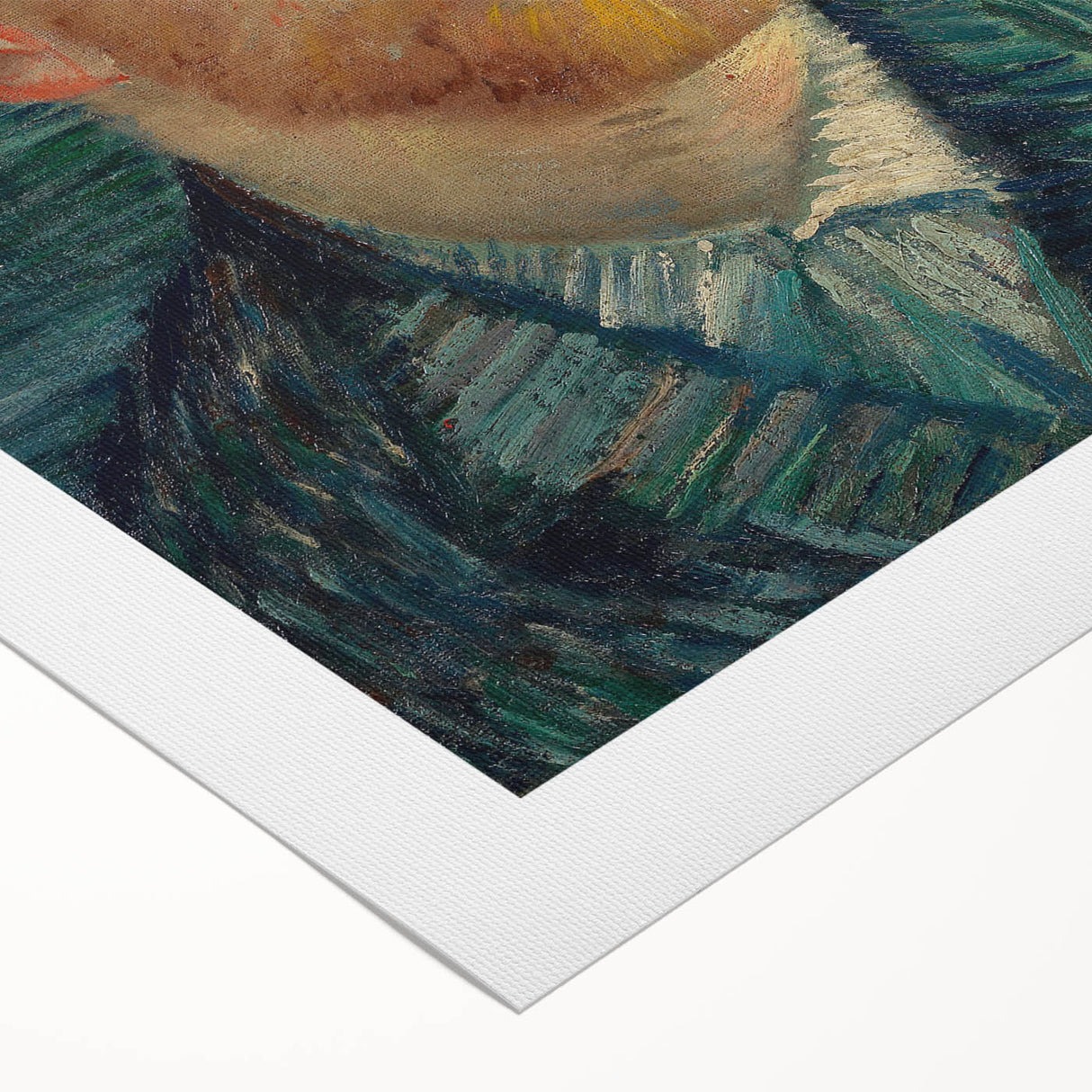 Impressionism Wall Art - Self-Portrait (1887) by Vincent van Gogh