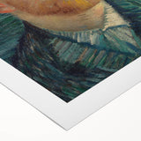 Impressionism Wall Art - Self-Portrait (1887) by Vincent van Gogh