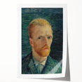 Impressionism Wall Art - Self-Portrait (1887) by Vincent van Gogh