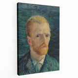 Impressionism Wall Art - Self-Portrait (1887) by Vincent van Gogh