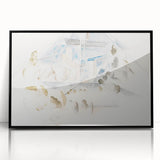 Modern Wall Art – Abstract Geometry of Masts and Foliage