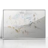 Modern Wall Art – Abstract Geometry of Masts and Foliage