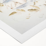 Modern Wall Art – Abstract Geometry of Masts and Foliage