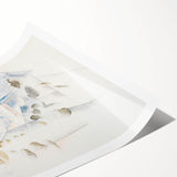 Modern Wall Art – Abstract Geometry of Masts and Foliage