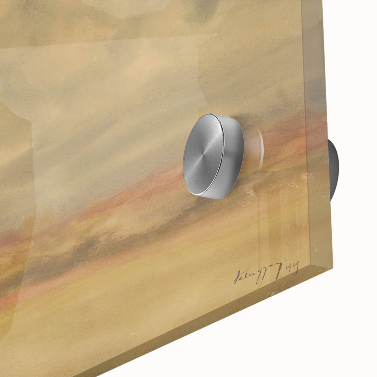 Modern Wall Art – Serene Landscape with Cloudy Sky
