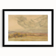 Modern Wall Art – Serene Landscape with Cloudy Sky