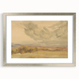Modern Wall Art – Serene Landscape with Cloudy Sky