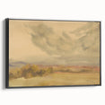 Modern Wall Art – Serene Landscape with Cloudy Sky