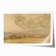 Modern Wall Art – Serene Landscape with Cloudy Sky