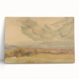 Modern Wall Art – Serene Landscape with Cloudy Sky