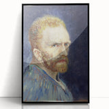 Impressionism Wall Art - Self-Portrait (1887) by Vincent van Gogh