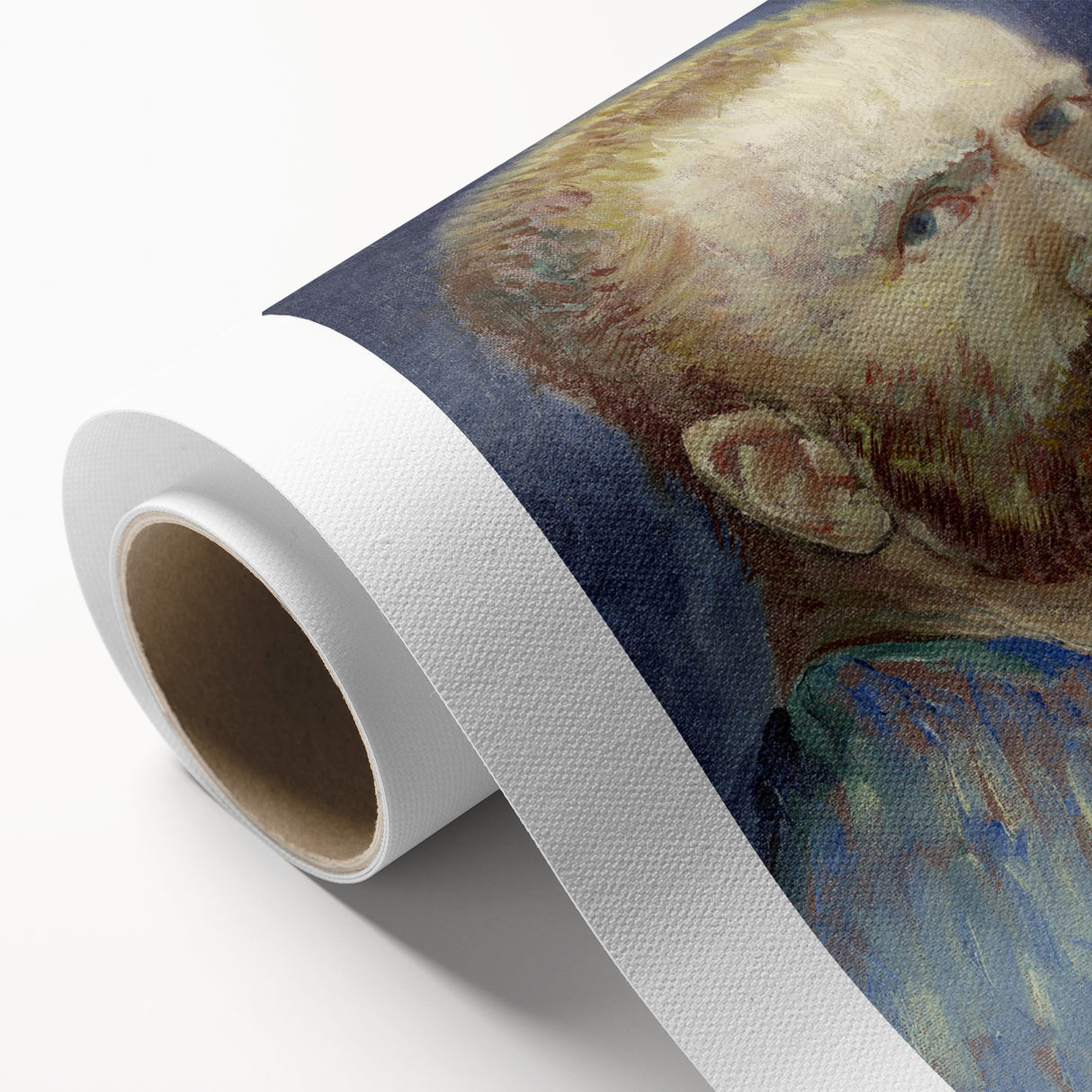 Impressionism Wall Art - Self-Portrait (1887) by Vincent van Gogh