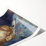 Impressionism Wall Art - Self-Portrait (1887) by Vincent van Gogh