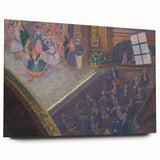 Modern Wall Art – Vibrant Ballet Scene with Orchestra