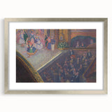 Modern Wall Art – Vibrant Ballet Scene with Orchestra