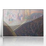 Modern Wall Art – Vibrant Ballet Scene with Orchestra