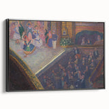 Modern Wall Art – Vibrant Ballet Scene with Orchestra