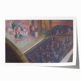 Modern Wall Art – Vibrant Ballet Scene with Orchestra