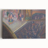 Modern Wall Art – Vibrant Ballet Scene with Orchestra