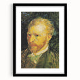 Impressionism Wall Art - Self-Portrait with Bold Colors (1887) by van Gogh