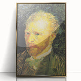 Impressionism Wall Art - Self-Portrait with Bold Colors (1887) by van Gogh