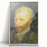 Impressionism Wall Art - Self-Portrait with Bold Colors (1887) by van Gogh