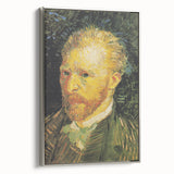 Impressionism Wall Art - Self-Portrait with Bold Colors (1887) by van Gogh