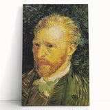Impressionism Wall Art - Self-Portrait with Bold Colors (1887) by van Gogh