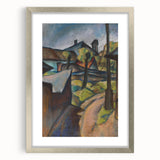 Modern Wall Art: Outskirts of Košice – Abstract Landscape Masterpiece